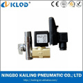 Klpt Series Brass Material Automatic Drain Solenoid Valve 24V